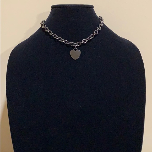 Black heart necklace - Picture 1 of 2